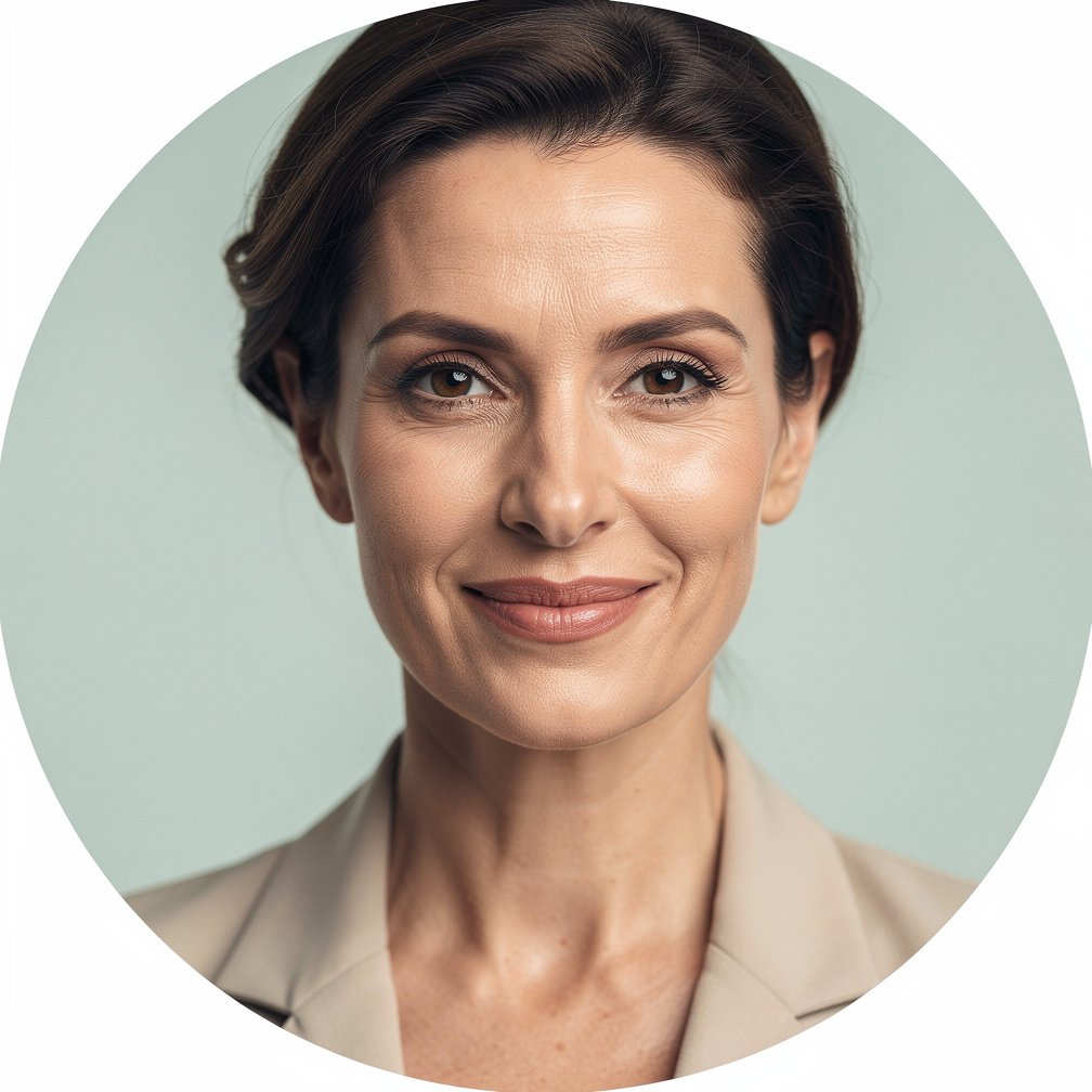 Ritratto realistico di Elisa, paziente soddisfatta del servizio